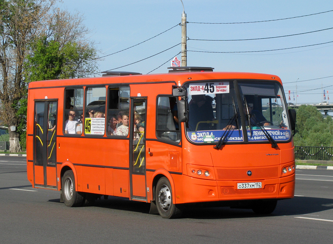 Nizhegorodskaya region, PAZ-320414-05 "Vektor" č. О 337 ХМ 152