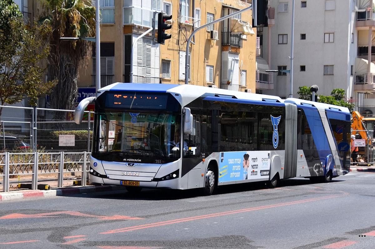 Израиль, Merkavim 3434 Metro Bus № 751