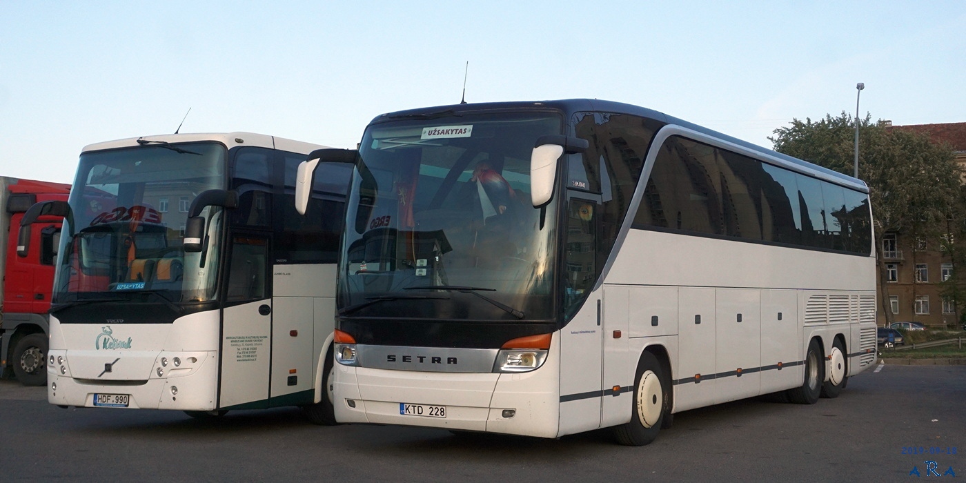 Литва, Setra S416HDH № KTD 228