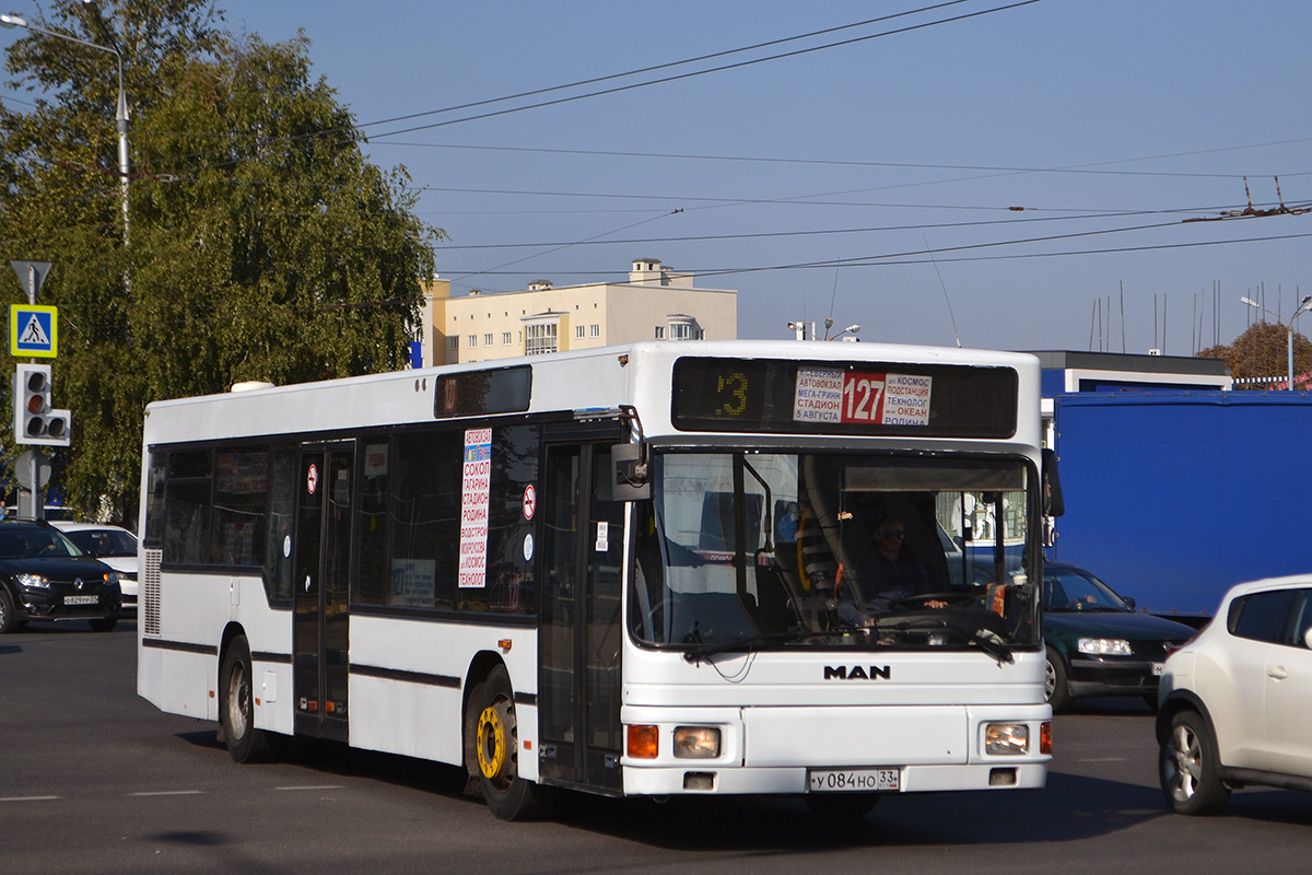 Белгородская область, MAN A10 NL222 № У 084 НО 33