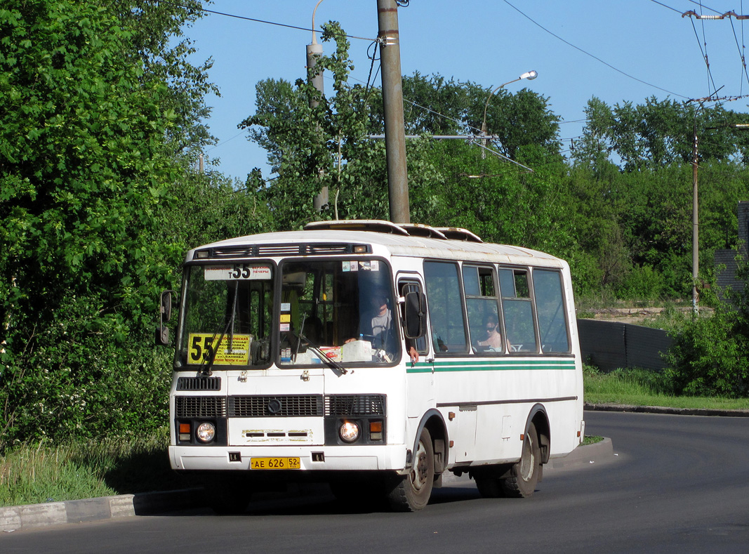 Нижегородская область, ПАЗ-32054 № АЕ 626 52