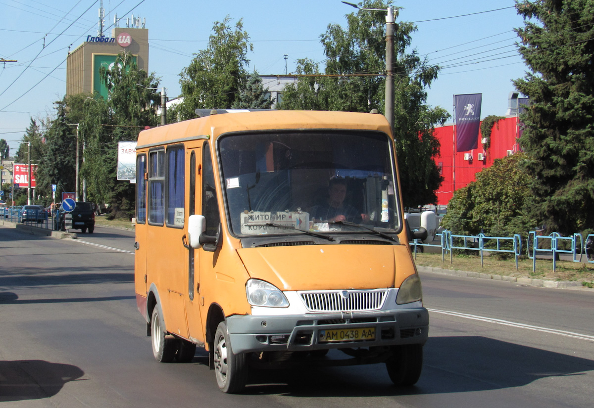 Житомирская область, БАЗ-22154 "Дельфин" № AM 0438 AA