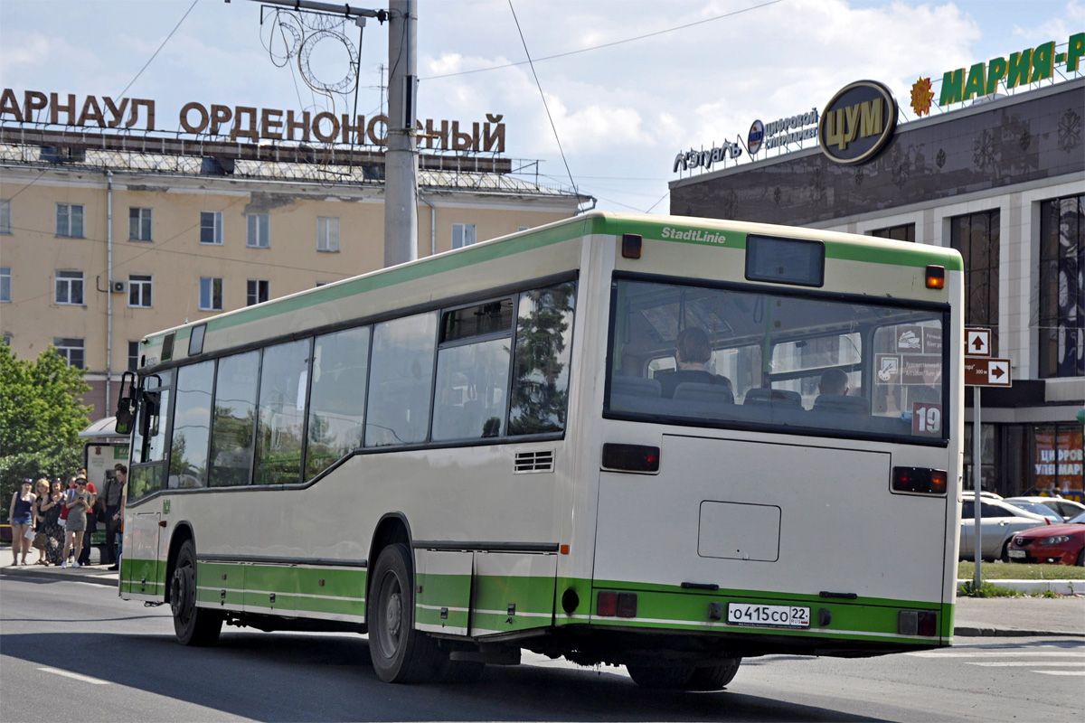 Алтайский край, Mercedes-Benz O405N2 № О 415 СО 22