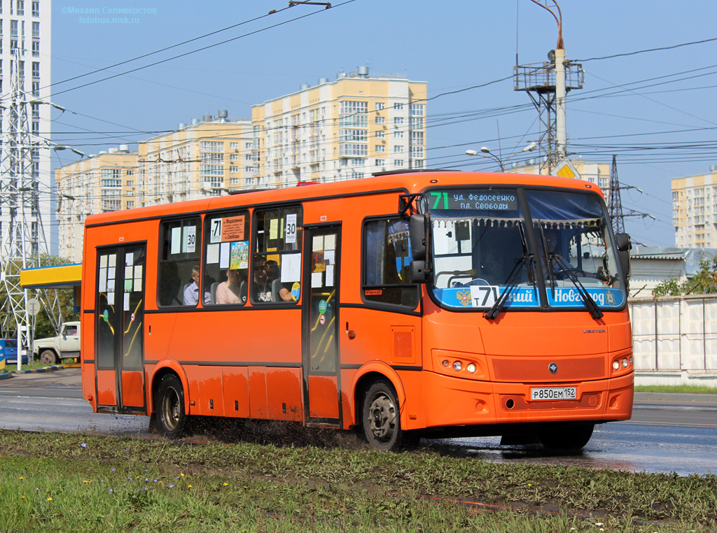 Нижегородская область, ПАЗ-320414-05 "Вектор" № Р 850 ЕМ 152