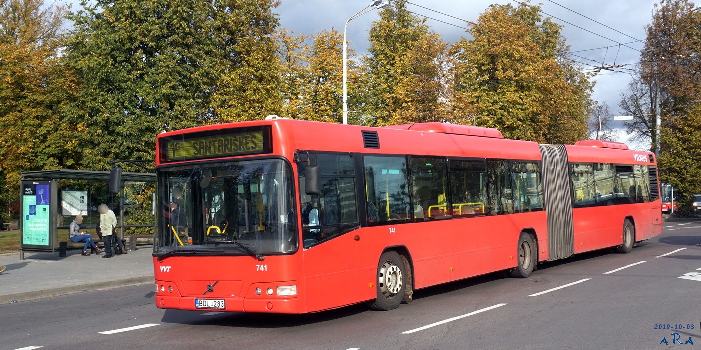 Литва, Volvo 7700A № 741