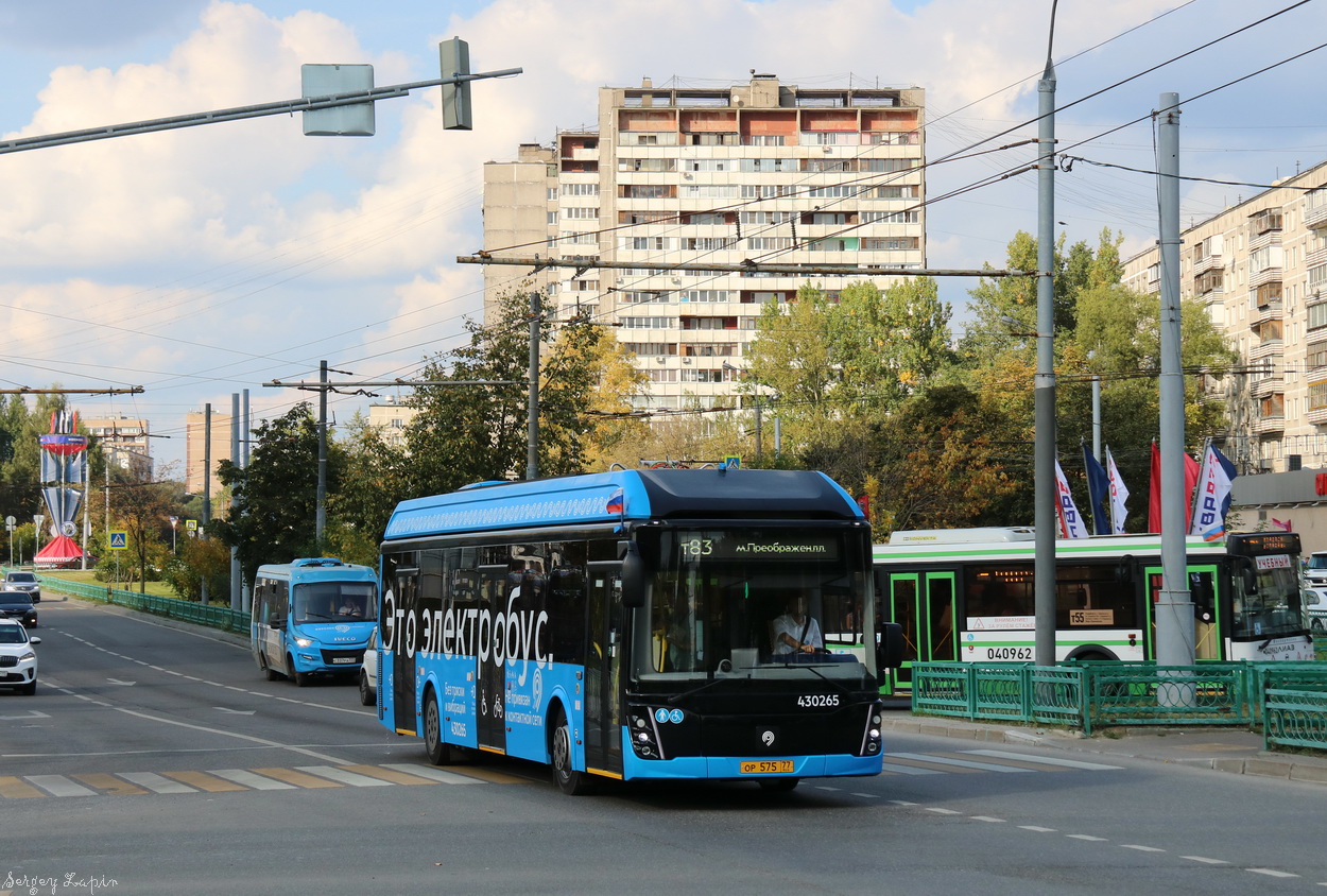 Москва, ЛиАЗ-6274 № 430265