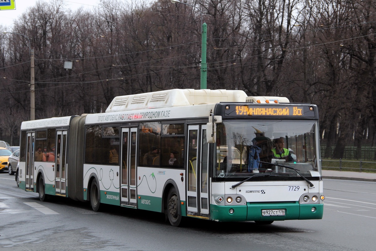 Санкт-Петербург, ЛиАЗ-6213.71 № 7729