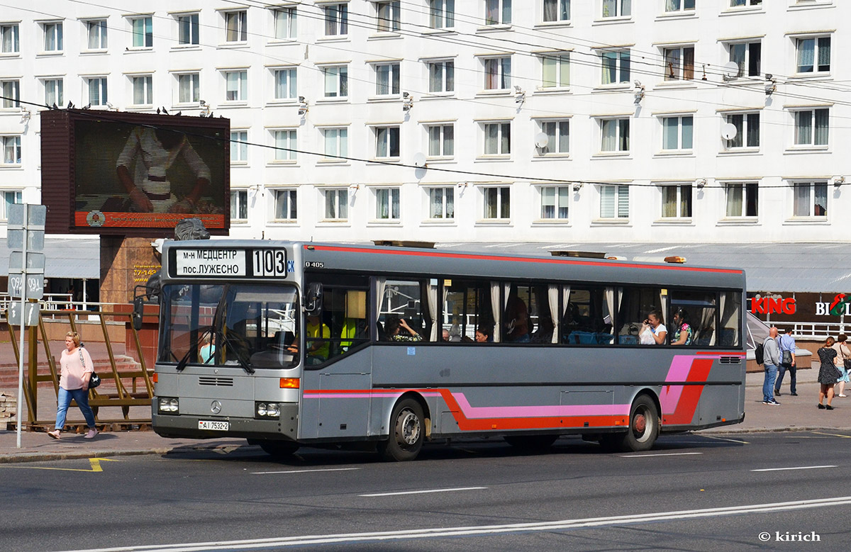 Витебская область, Mercedes-Benz O405 № АІ 7532-2