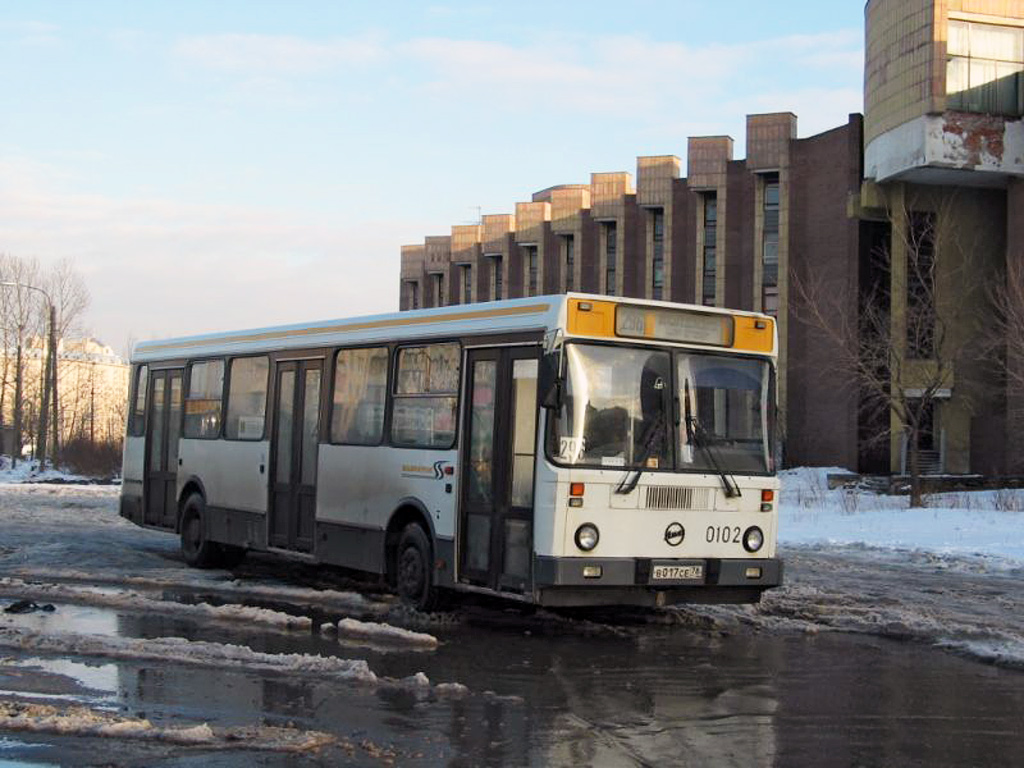 Санкт-Петербург, ЛиАЗ-5256.25 № 0102