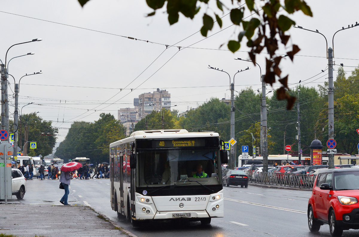 Санкт-Петербург, ЛиАЗ-5292.30 № 2260