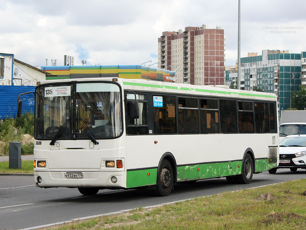 Санкт-Петербург, ЛиАЗ-5293.53 № 3536