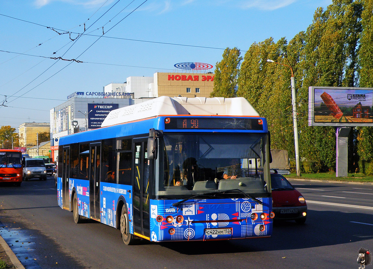 Нижегородская область, ЛиАЗ-5292.67 (CNG) № 15446