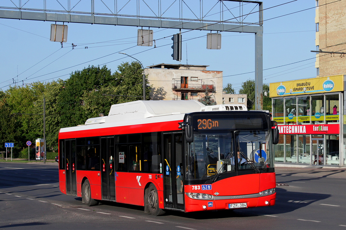 Литва, Solaris Urbino III 12 CNG № 783