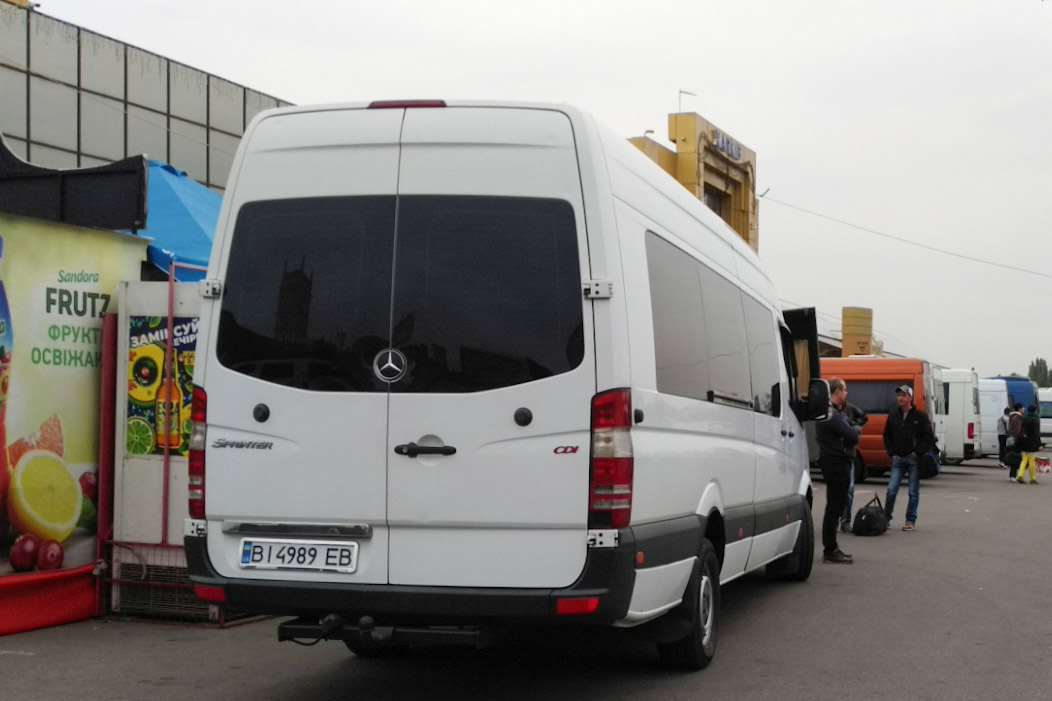 Полтавская область, Mercedes-Benz Sprinter W906 313CDI № BI 4989 EB