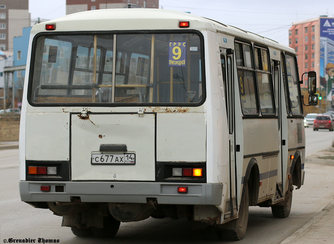 Саха (Якутия), ПАЗ-32054 № С 677 АХ 14