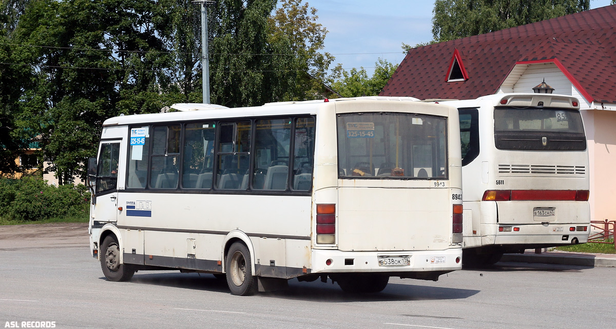 Ленинградская область, ПАЗ-320412-05 № 8943