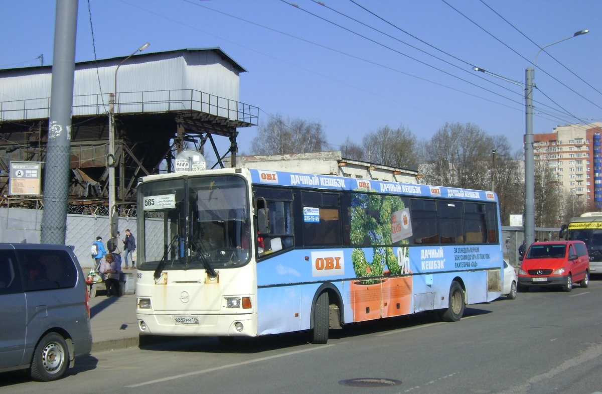 Санкт-Петербург, ЛиАЗ-5256.58 № 3483