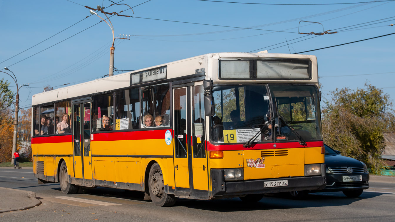 Свердловская область, Mercedes-Benz O405 № Х 193 ТВ 96