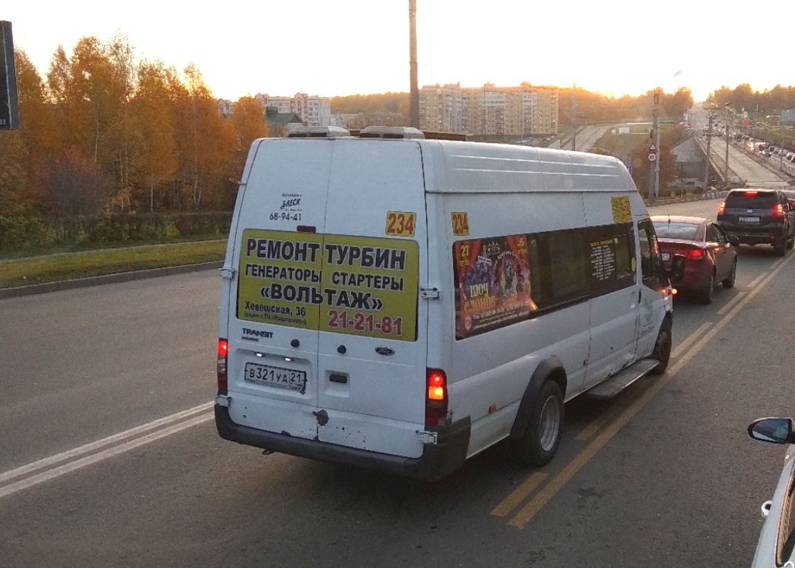Чувашия, Промтех-224326 (Ford Transit) № В 321 УА 21