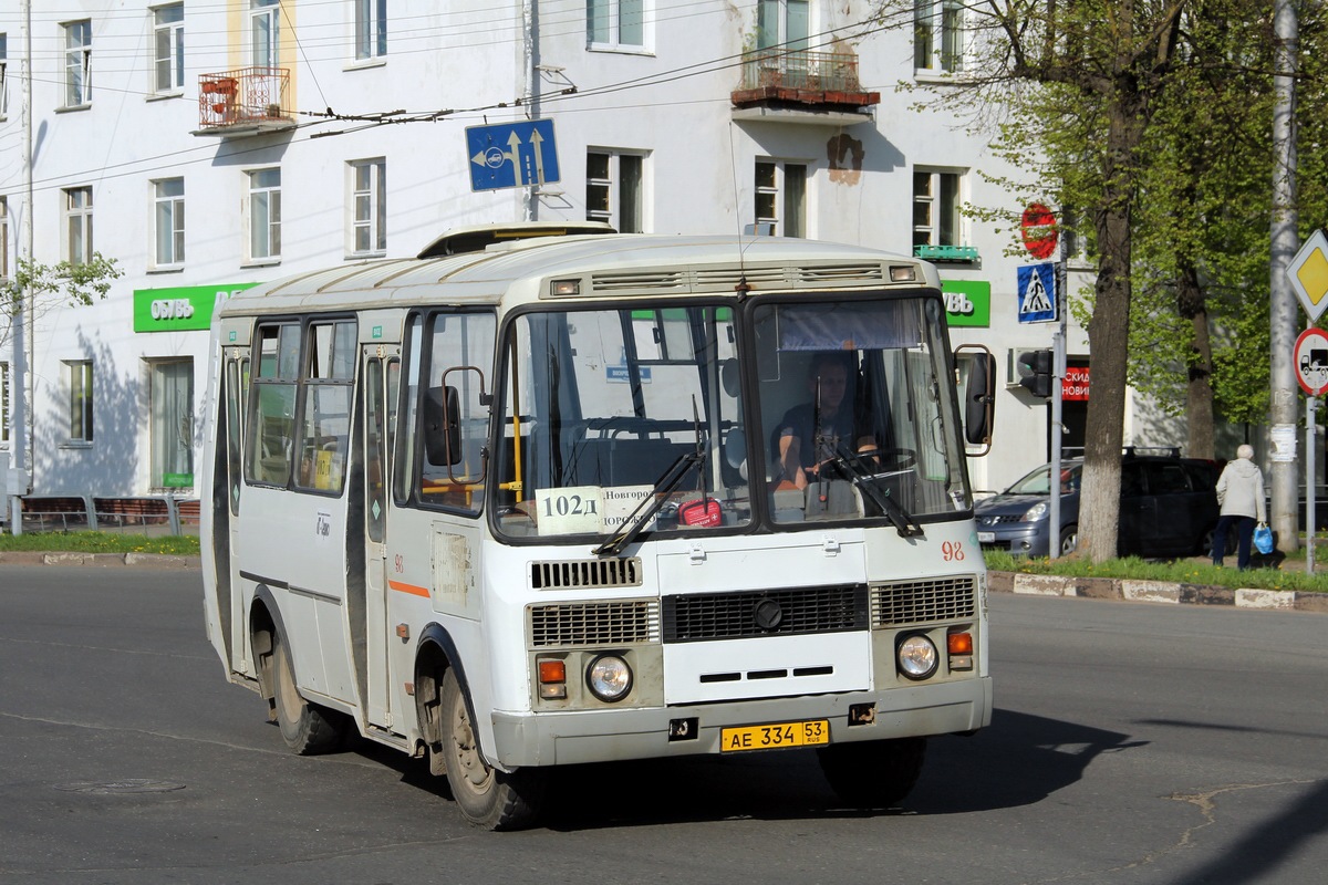 Новгородская область, ПАЗ-32054 № 98