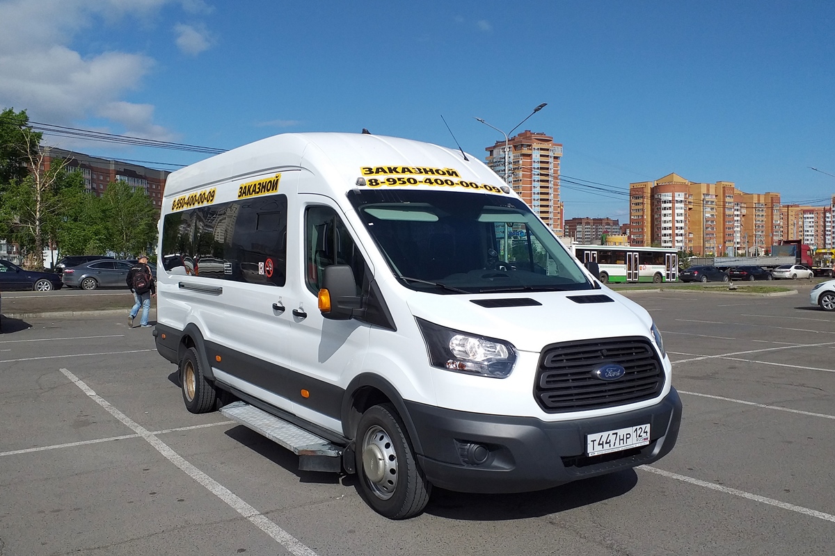 Красноярский край, Ford Transit FBD [RUS] (Z6F.ESG.) № Т 447 НР 124