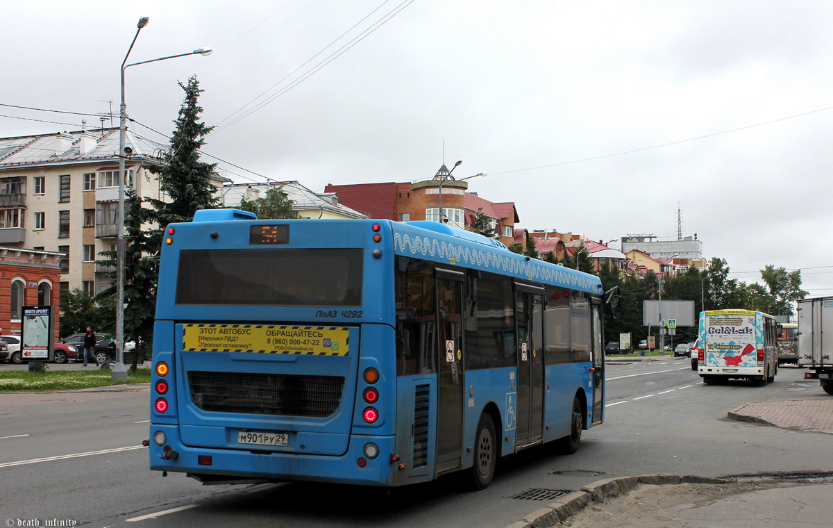 Архангельская область, ЛиАЗ-4292.60 (1-2-1) № 7101