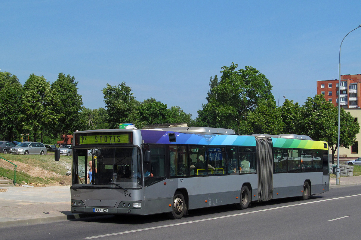 Литва, Volvo 7700A № 740