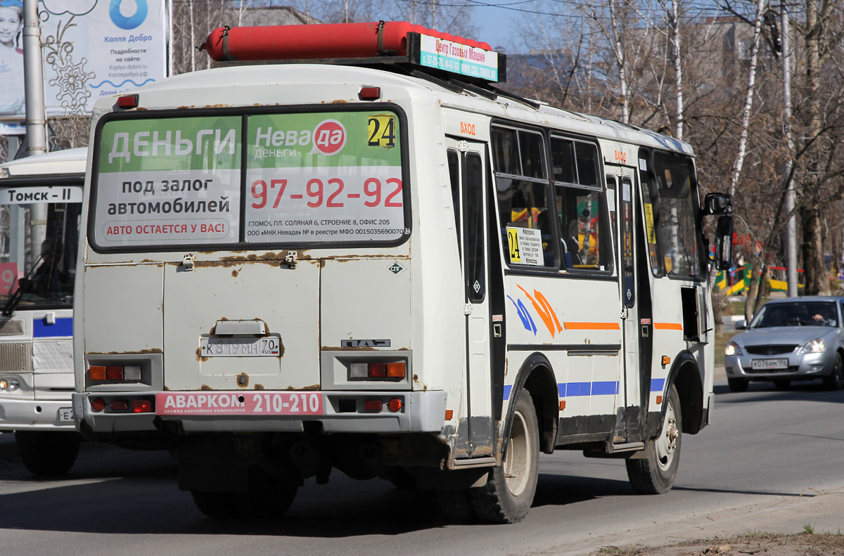 Томская область, ПАЗ-32054 № К 819 МН 70