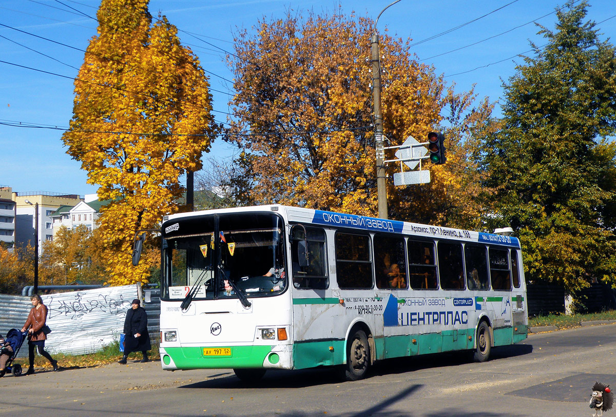 Nizhegorodskaya region, LiAZ-5256.36 Nr. АУ 197 52