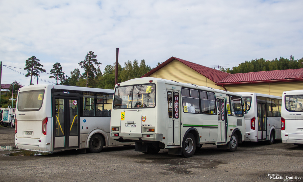 Томская область, ПАЗ-32053-07 № О 037 ОХ 72