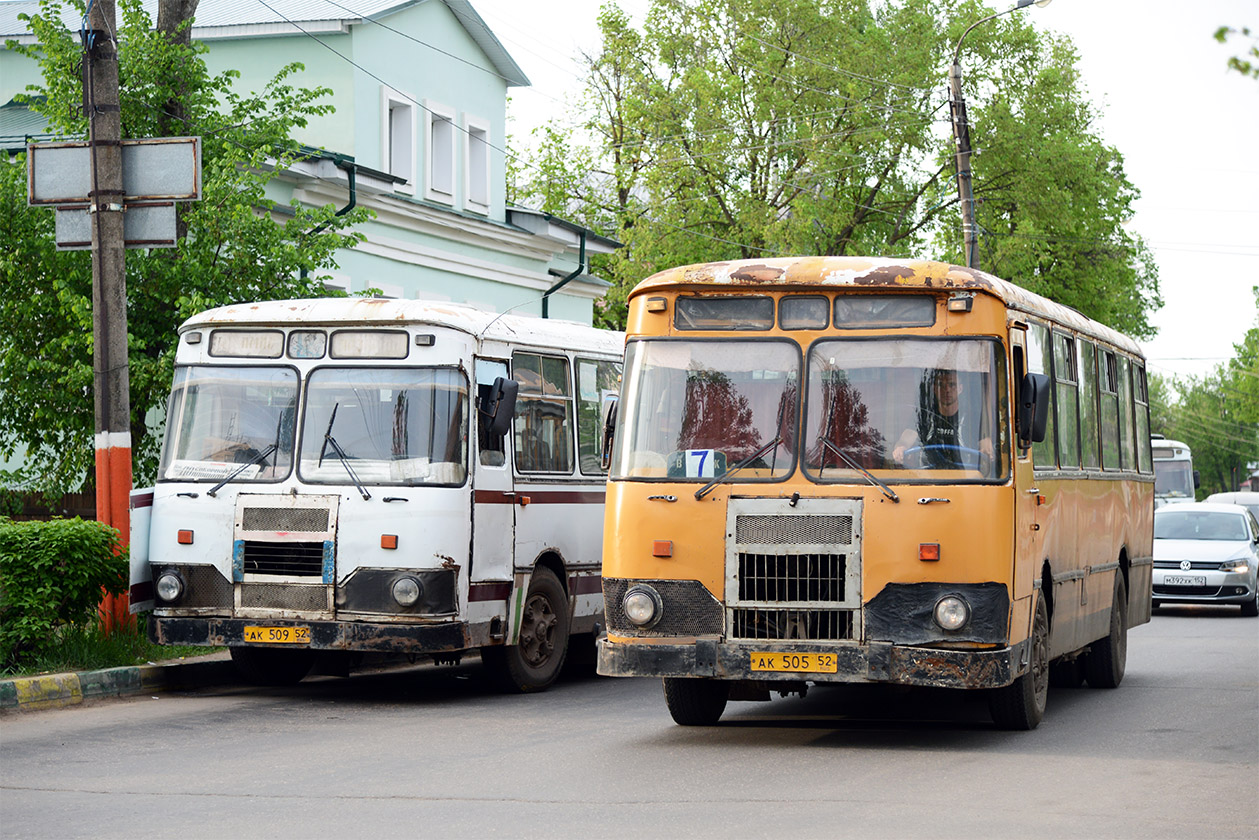 Нижегородская область, ЛиАЗ-677М № АК 505 52