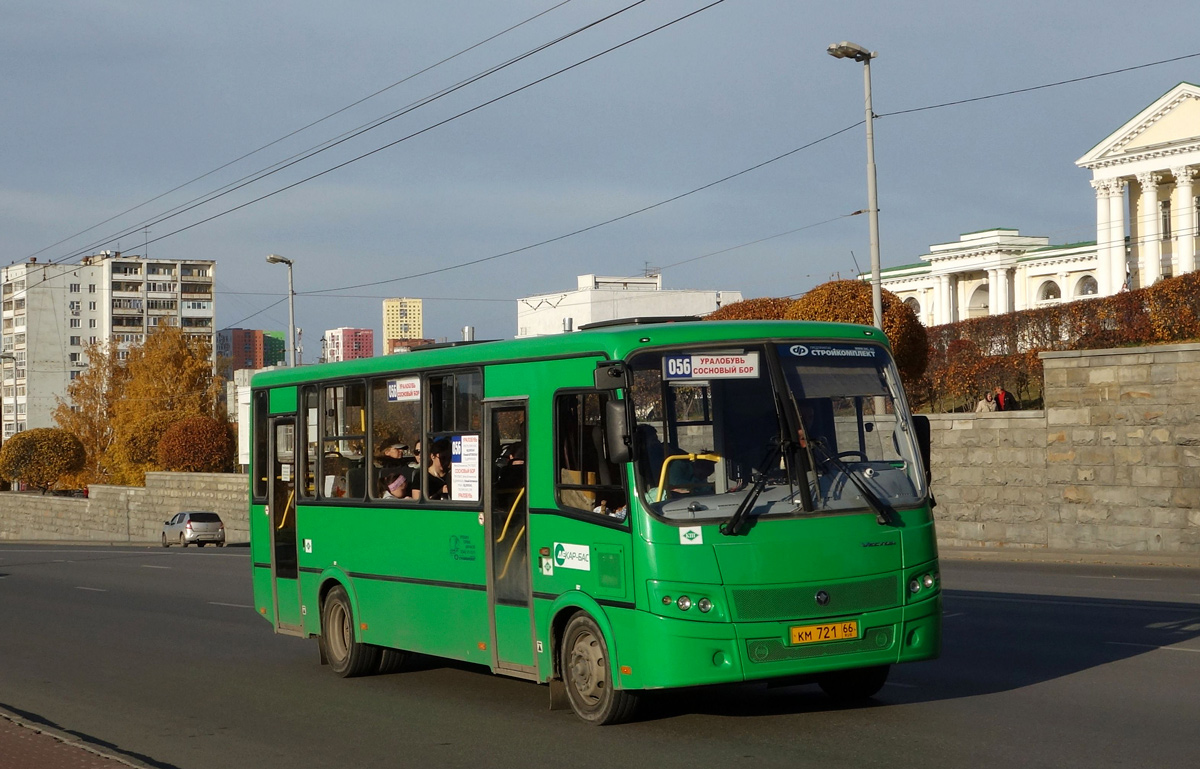 Свердловская область, ПАЗ-320412-14 "Вектор" № КМ 721 66