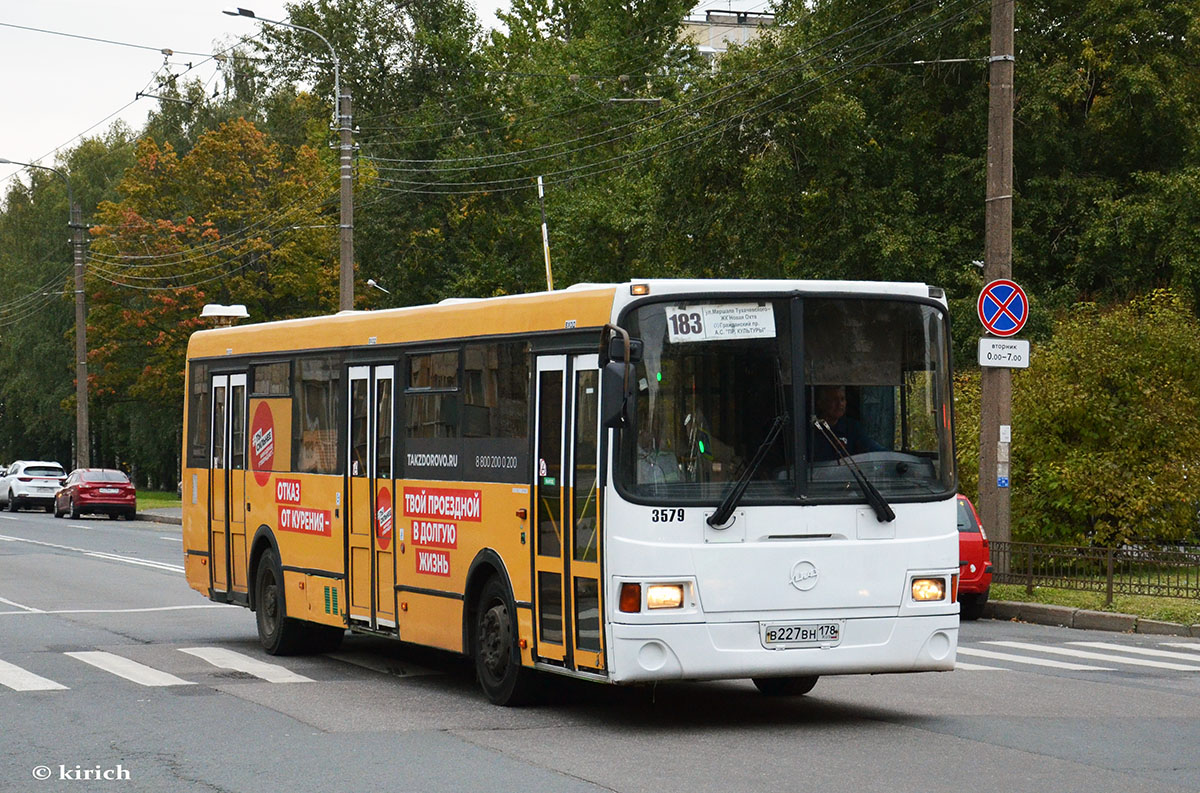 Санкт-Петербург, ЛиАЗ-5293.53 № 3579