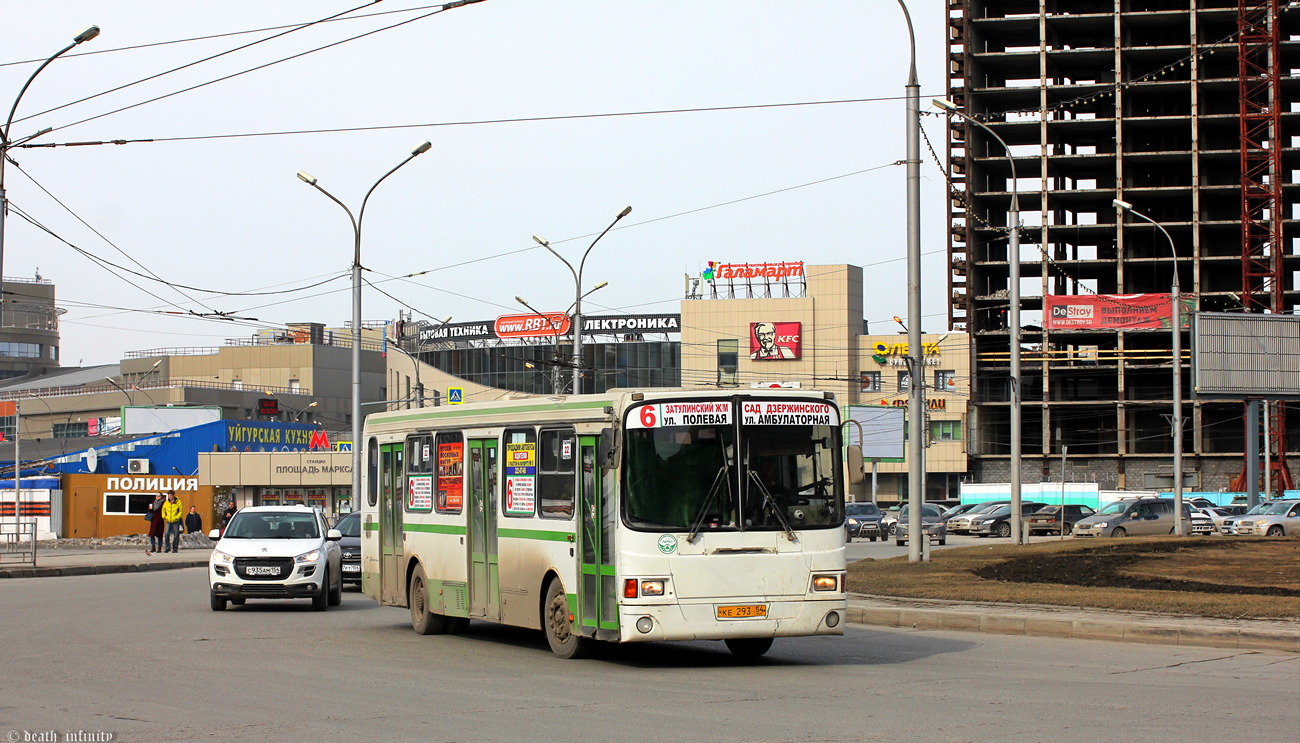 Новосибирская область, ЛиАЗ-5256.35 № КЕ 293 54