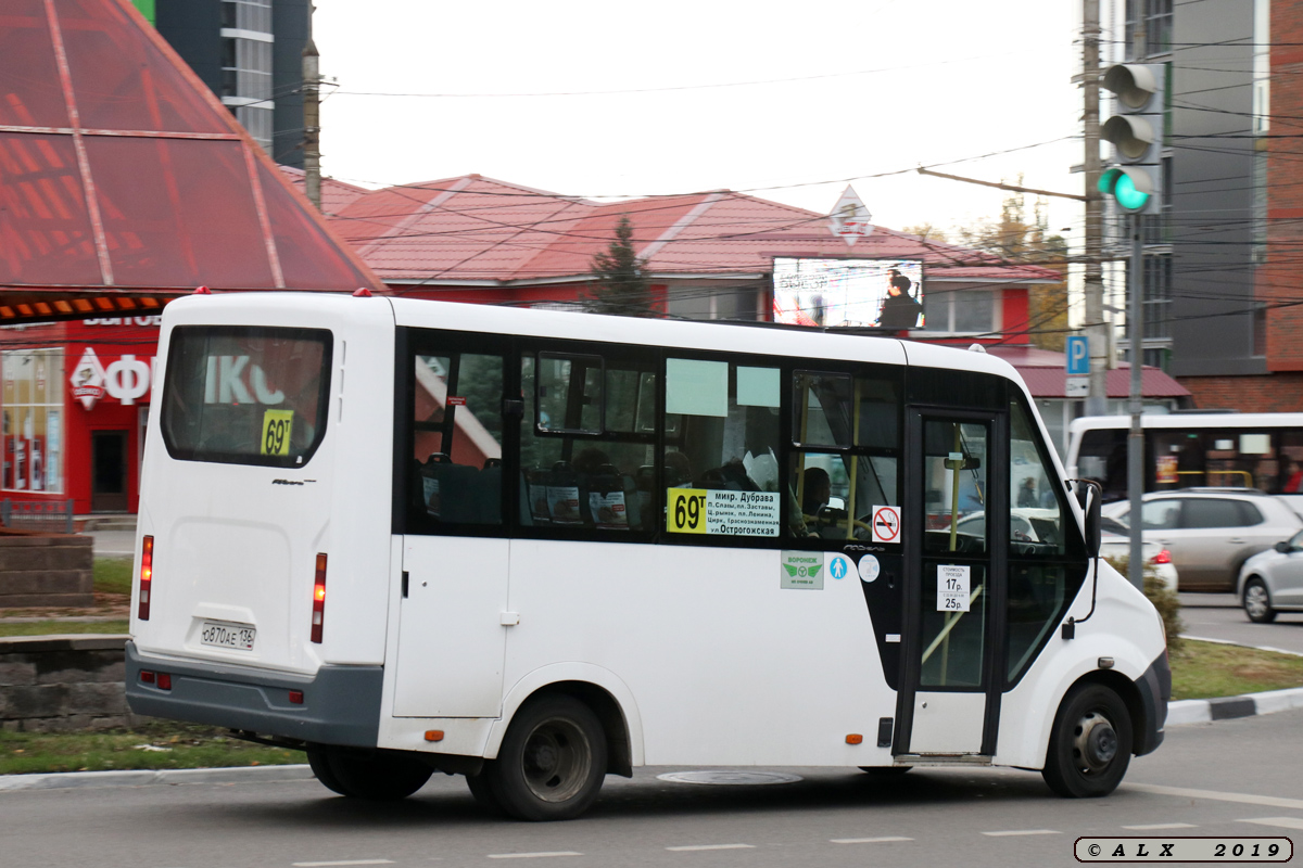 Воронежская область, ГАЗ-A64R42 Next № О 870 АЕ 136