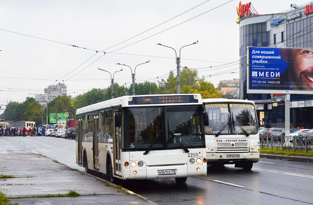 Санкт-Петербург, ЛиАЗ-5292.20 № 2200