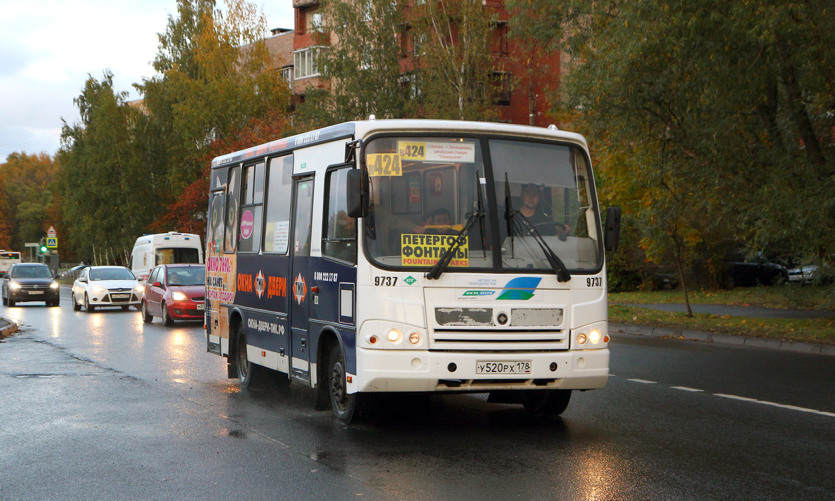 Санкт-Петербург, ПАЗ-320302-11 № 9737