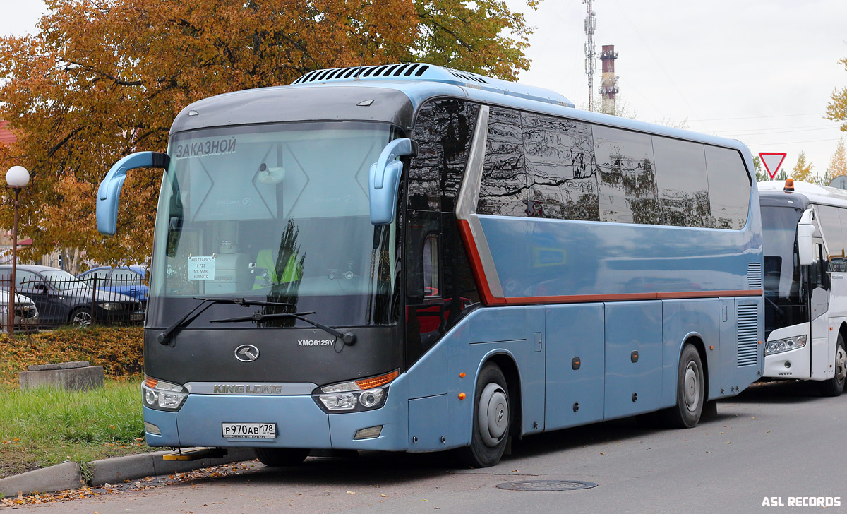 Санкт-Петербург, King Long XMQ6129Y № Р 970 АВ 178