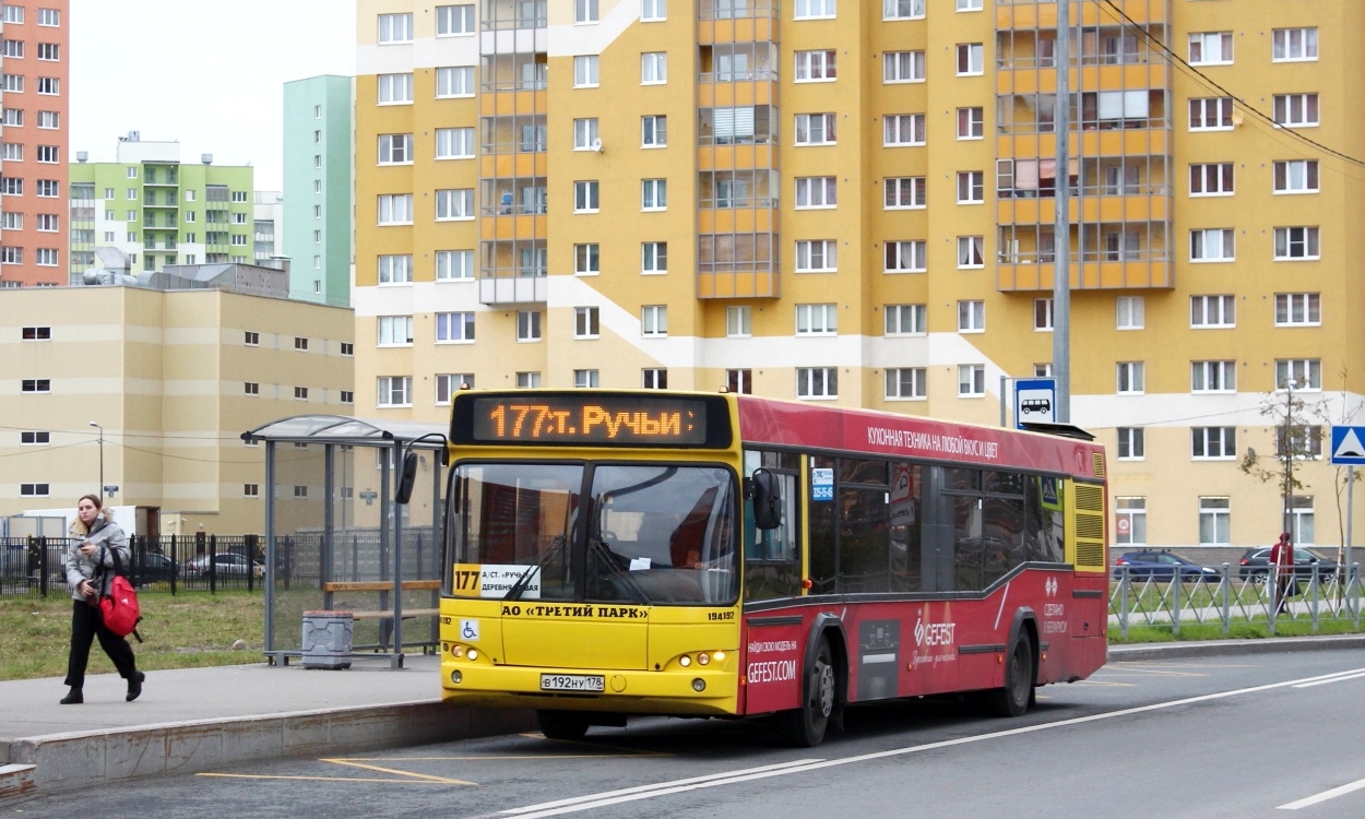 Санкт-Петербург, МАЗ-103.468 № В 192 НУ 178