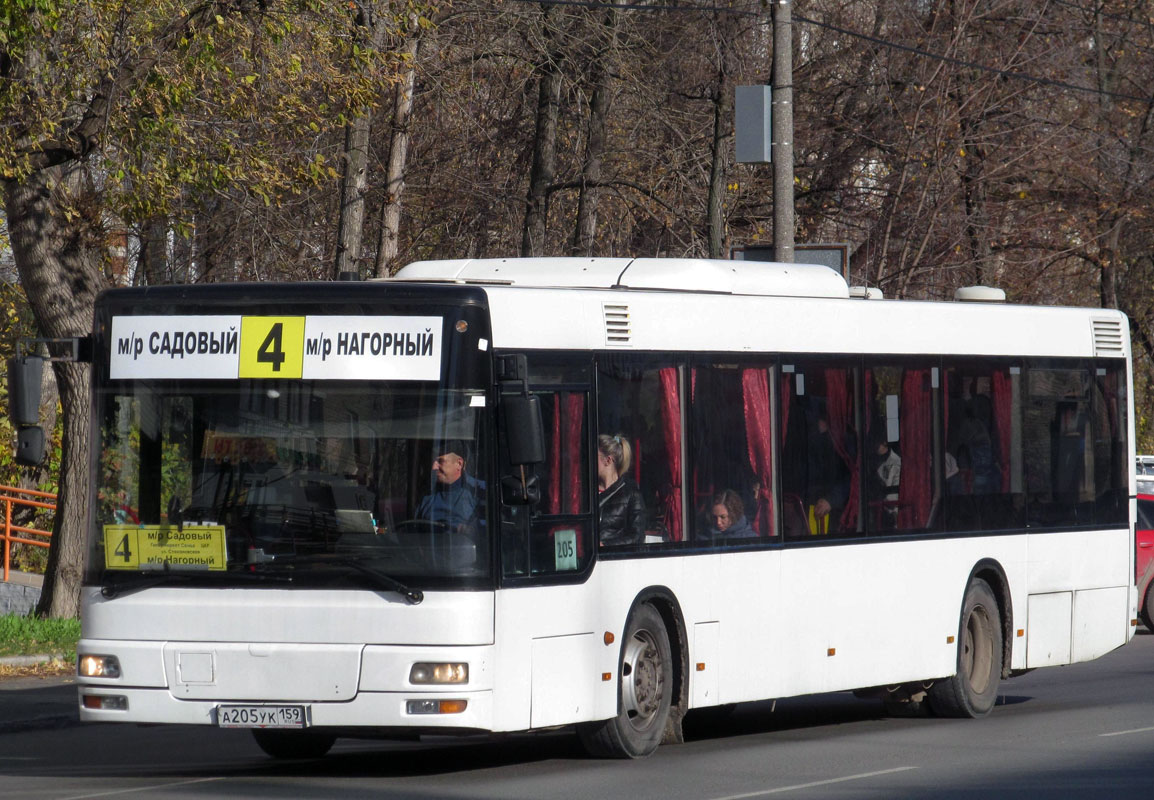 Perm region, MAN A21 NL263 Nr. А 205 УК 159