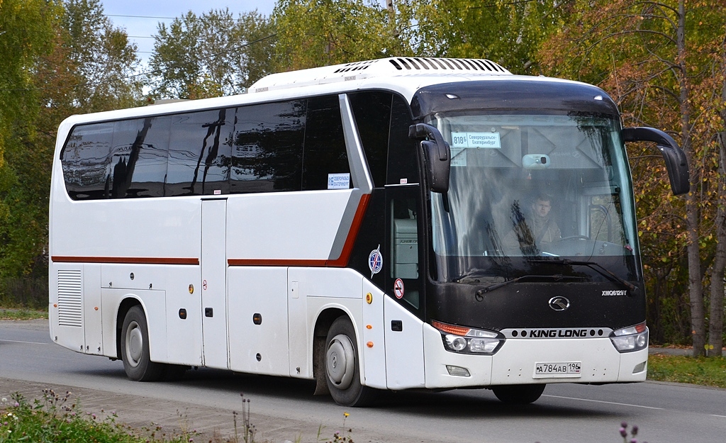 Свердловская область, King Long XMQ6129Y № А 784 АВ 196