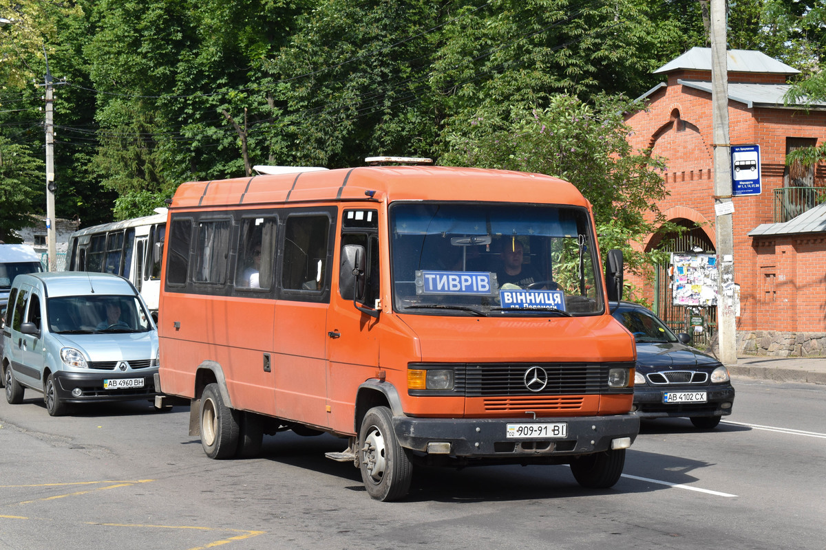 Винницкая область, Mercedes-Benz T2 609D № 909-91 ВІ