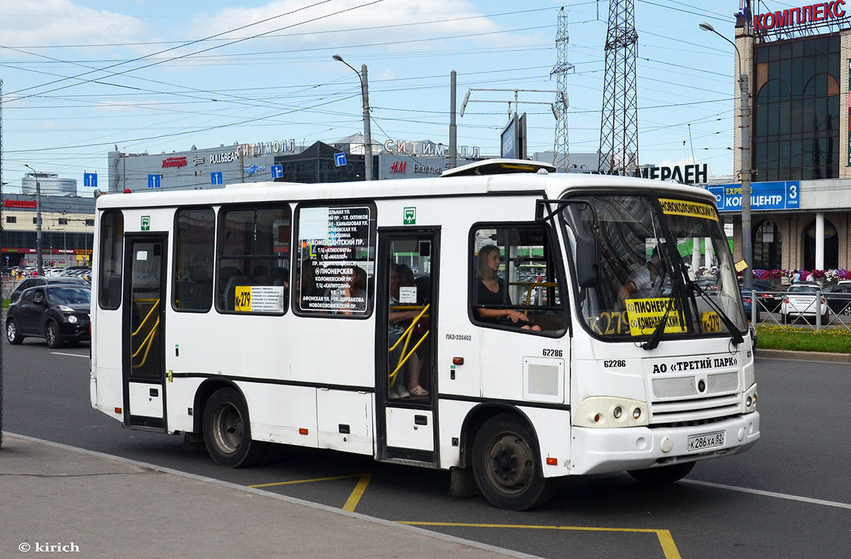 Санкт-Петербург, ПАЗ-320402-05 № К 286 ХА 82