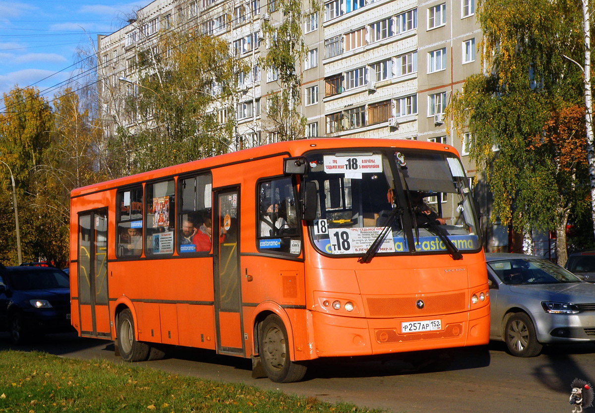 Нижегородская область, ПАЗ-320414-05 "Вектор" № Р 257 АР 152