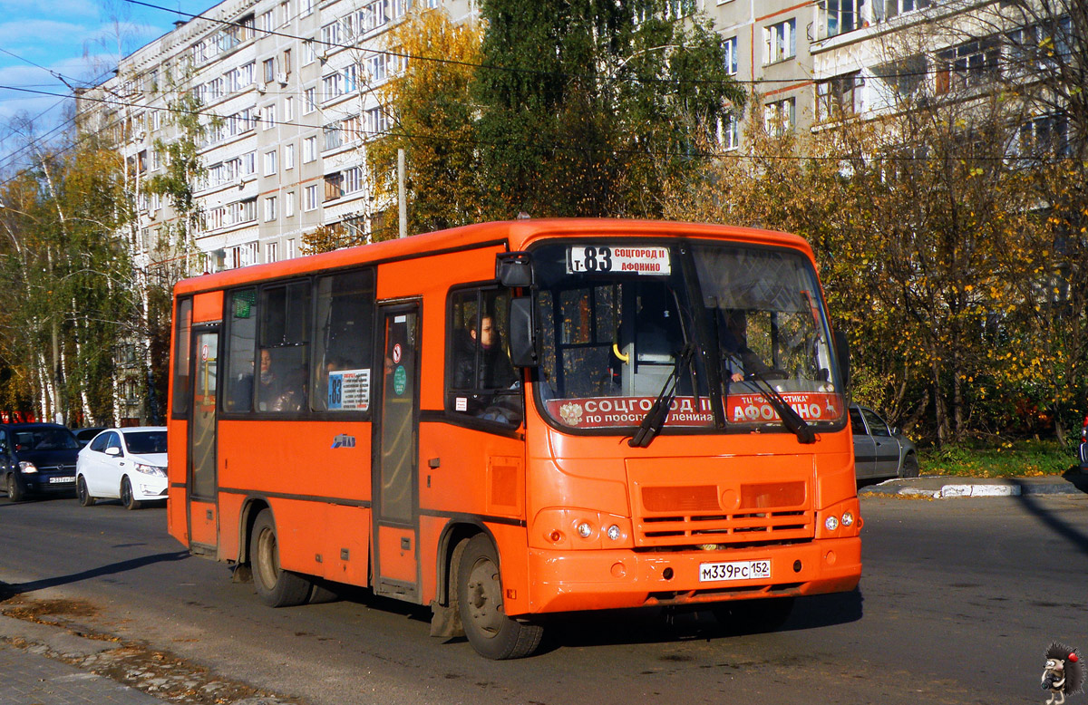 Нижегородская область, ПАЗ-320402-05 № М 339 РС 152