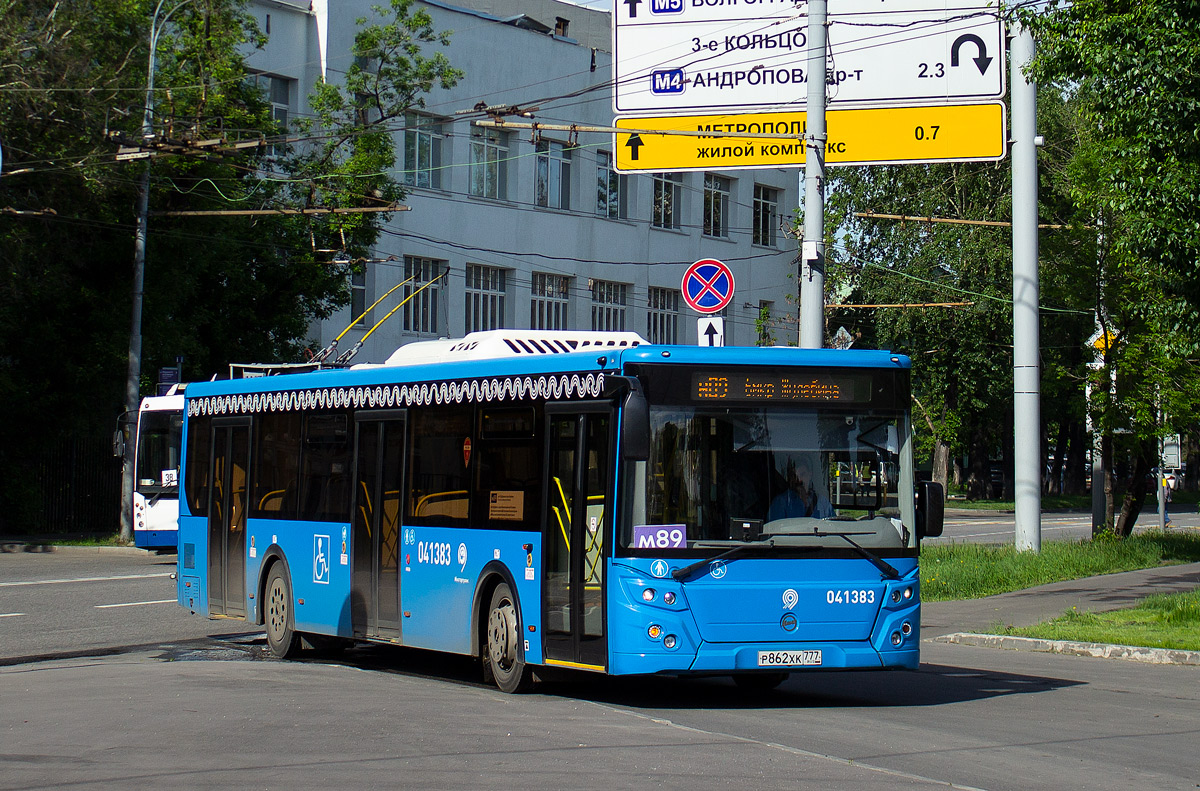 Moskau, LiAZ-5292.65 Nr. 041383