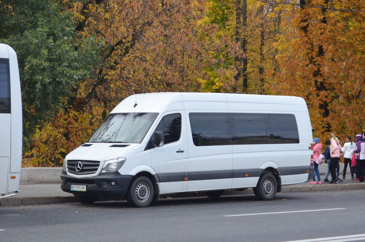 Сумская область, Mercedes-Benz Sprinter W906 316CDI № BM 7935 BK