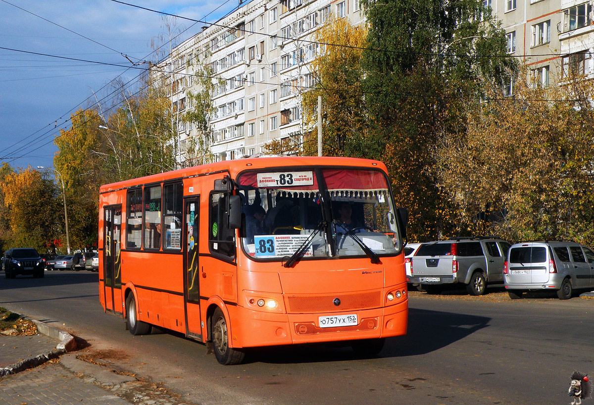 Nizhegorodskaya region, PAZ-320414-05 "Vektor" Nr. О 757 УХ 152