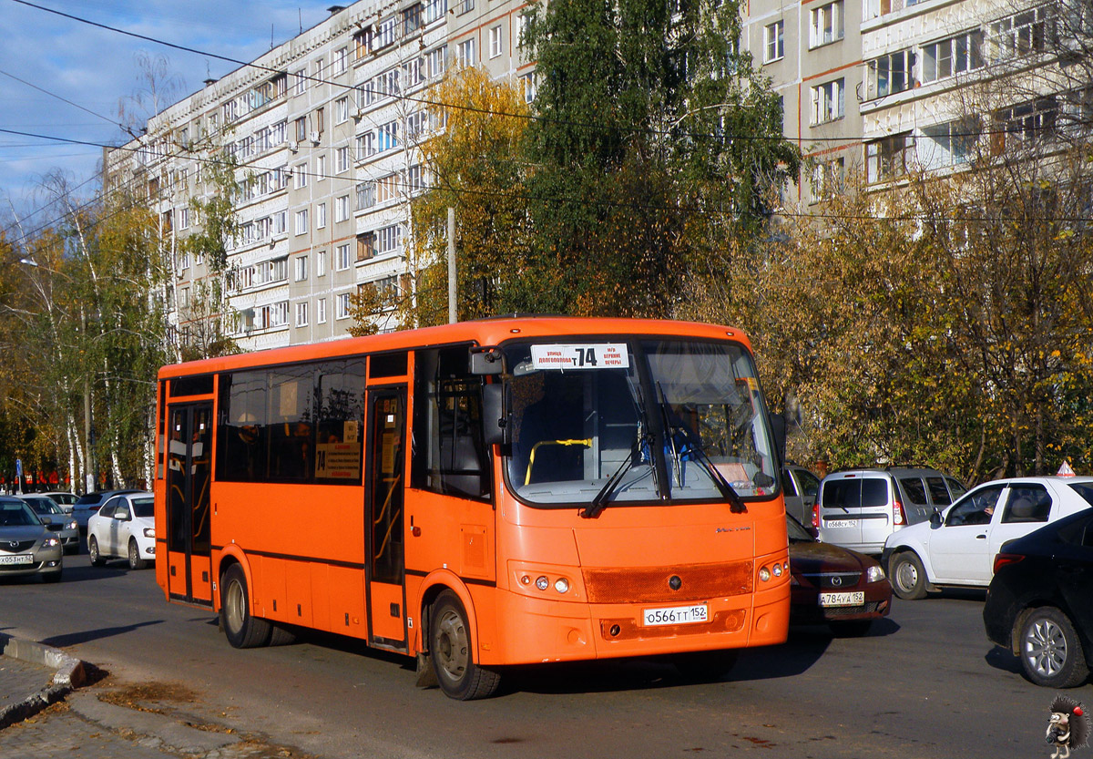 Нижегородская область, ПАЗ-320414-04 "Вектор" № О 566 ТТ 152