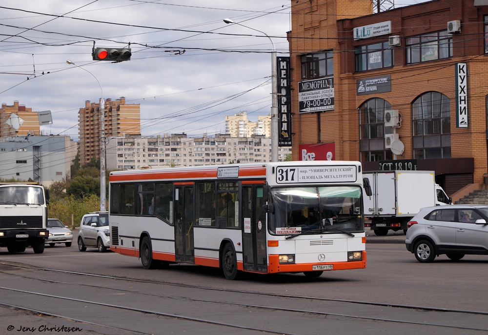 Липецкая область, Mercedes-Benz O405N2 № Н 116 РТ 48